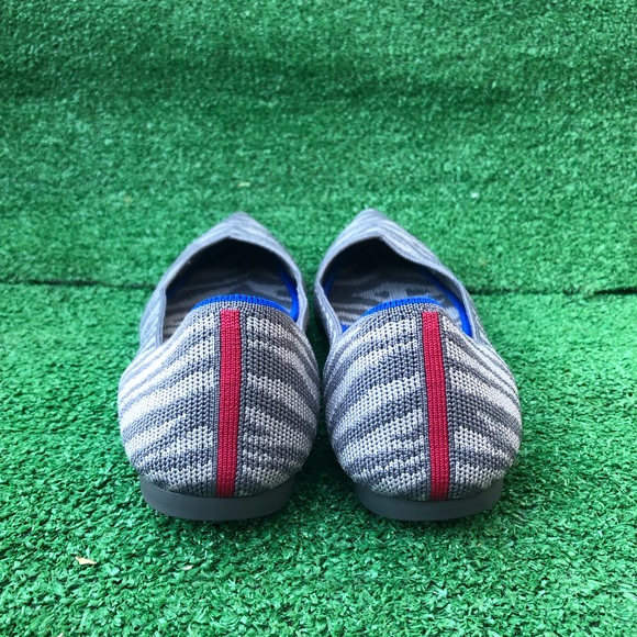 Rothy’s The Pointe size 9.5 in Gray Gently used shoes. - Picture 4 of 7